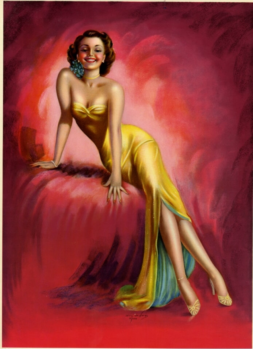 Billy DeVors - a diligent amateur who became a pin-up classic