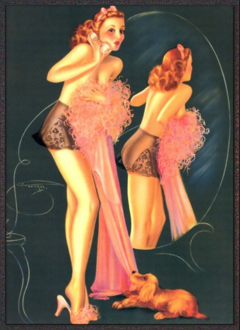 Billy DeVors - a diligent amateur who became a pin-up classic