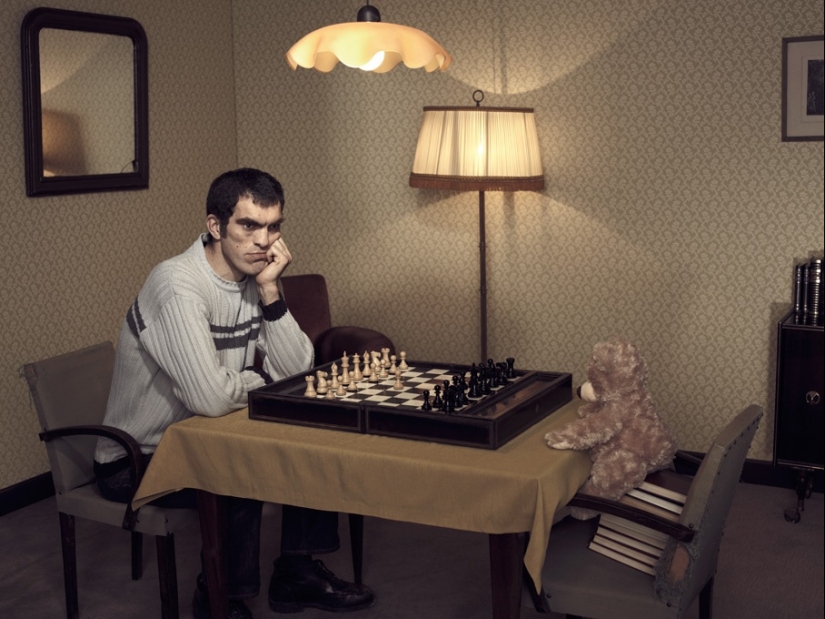 Bizarre and absurd photo project Room 42