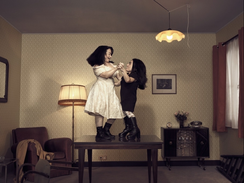 Bizarre and absurd photo project Room 42