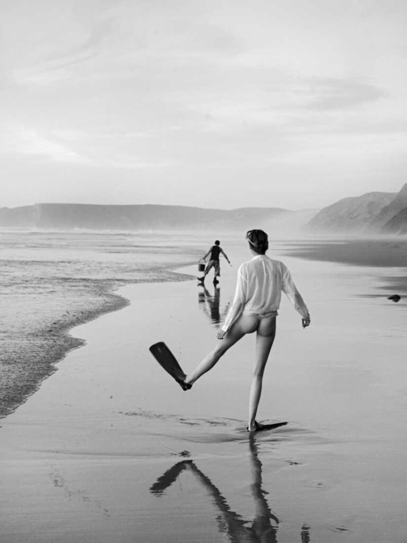 Black and white nude by Lukas Dvorak