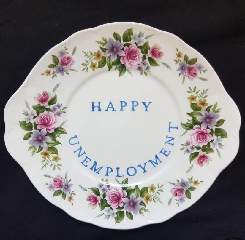 Black humor on porcelain: artist Camila Meicher and her "ugly plates"