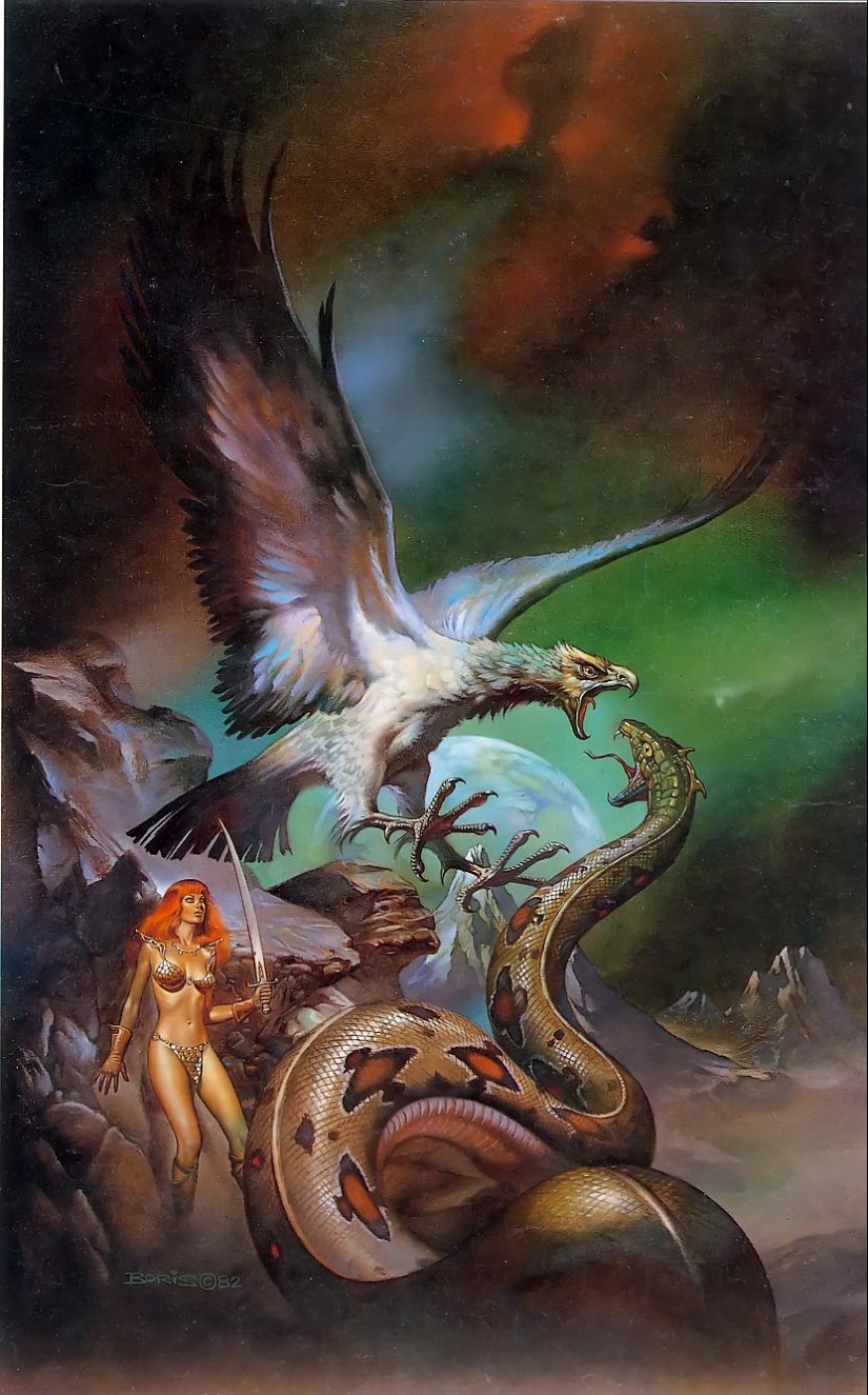 Boris Vallejo and his fantastic worlds Boris Vallejo and his fantastic worlds