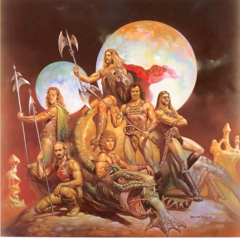 Boris Vallejo y sus mundos fantásticos Boris Vallejo y sus mundos fantásticos