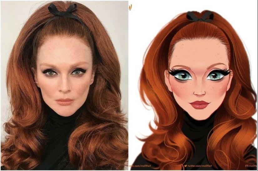 Brazilian turns photos of strangers into adorable toons Brazilian turns photos of strangers into adorable toons