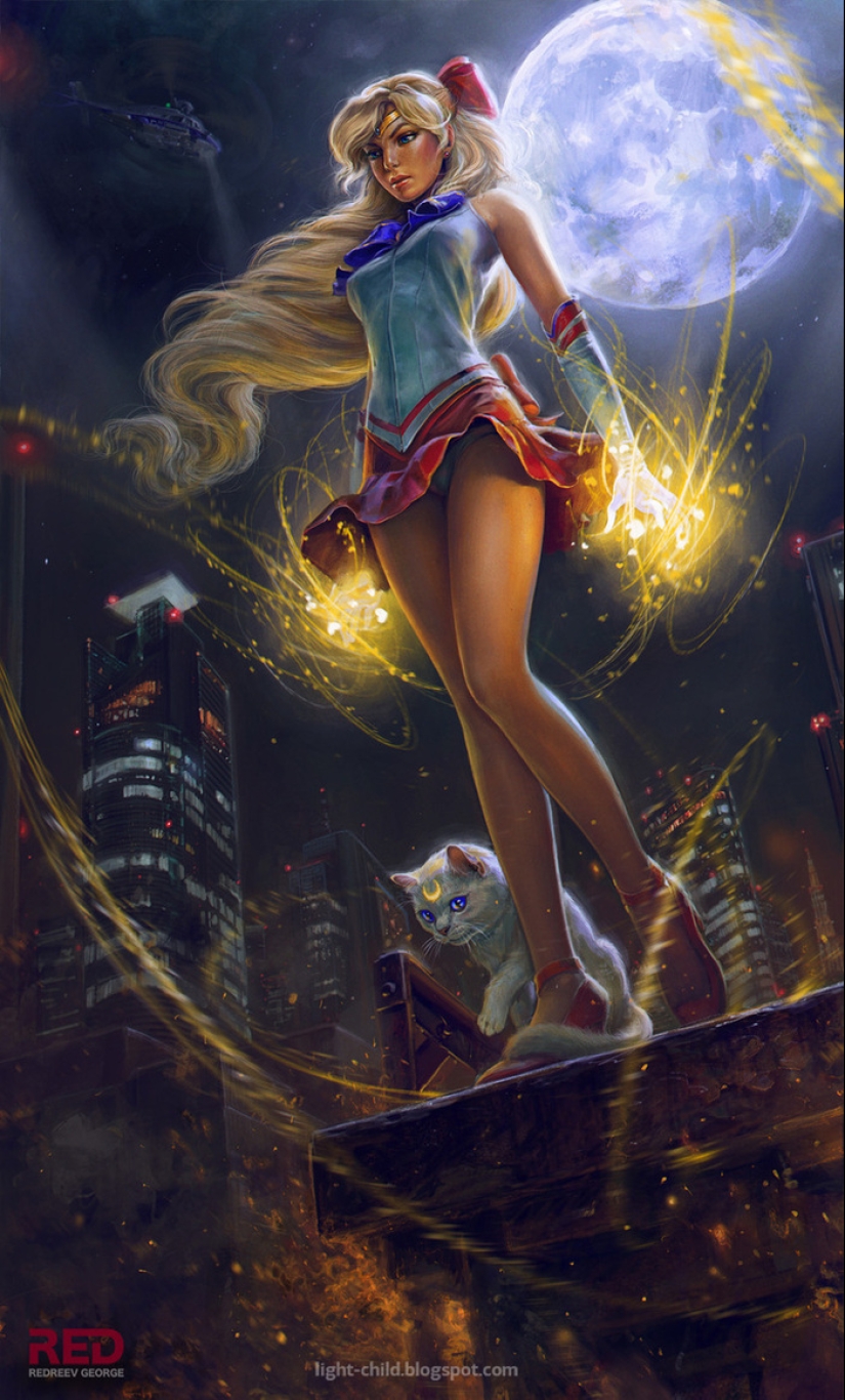 Bright fantastic worlds of the Chelyabinsk artist Georgy Redreev