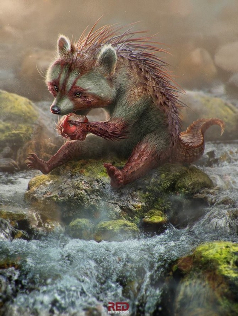 Bright fantastic worlds of the Chelyabinsk artist Georgy Redreev