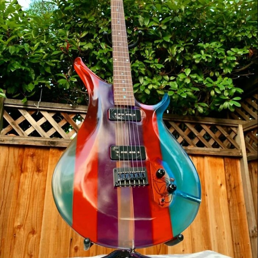 Burls Art Crafted 18 Extraordinary Guitars Using Unconventional Materials