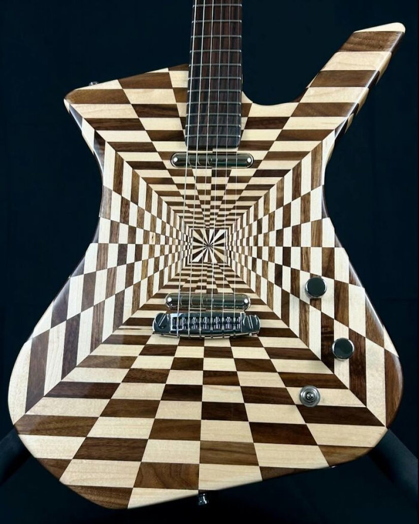 Burls Art Crafted 18 Extraordinary Guitars Using Unconventional Materials