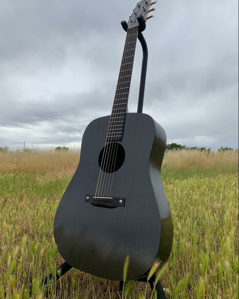 Burls Art Crafted 18 Extraordinary Guitars Using Unconventional Materials