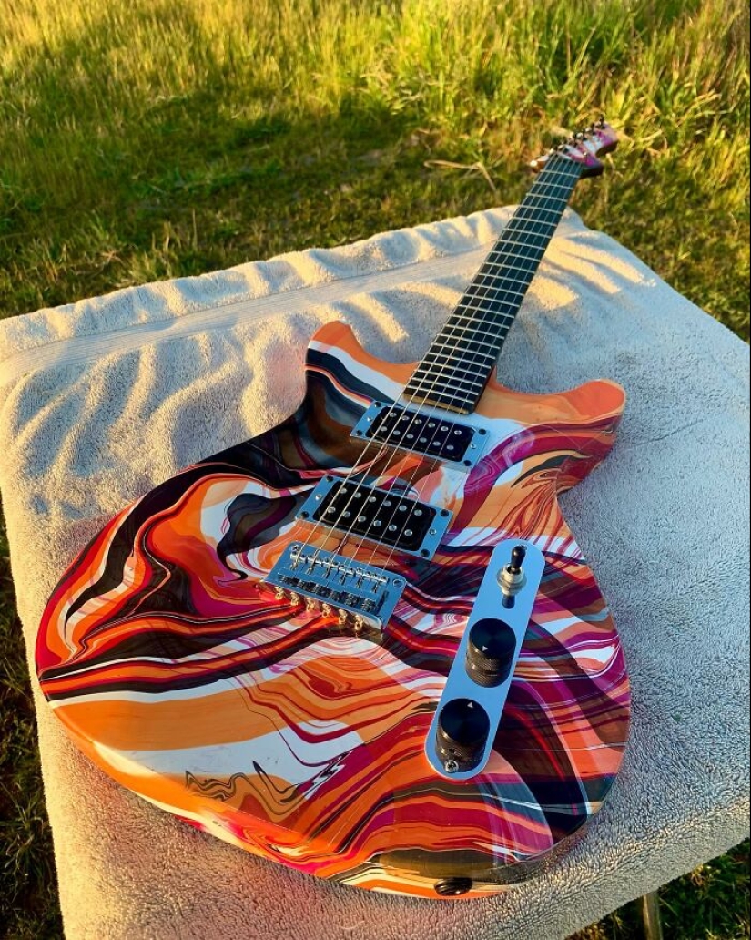 Burls Art creó 18 guitarras extraordinarias utilizando materiales poco convencionales Burls Art creó 18 guitarras extraordinarias utilizando materiales poco convencionales