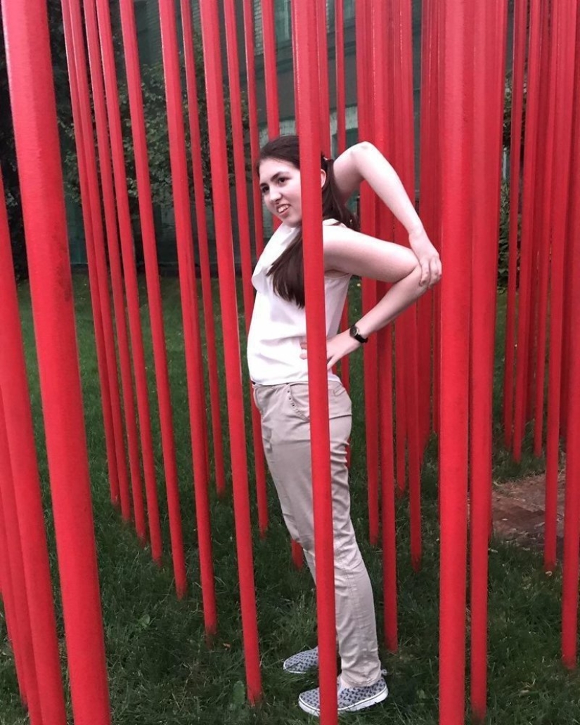 "Call an exorcist!": 17 photos are incredibly flexible girls that are a little scary