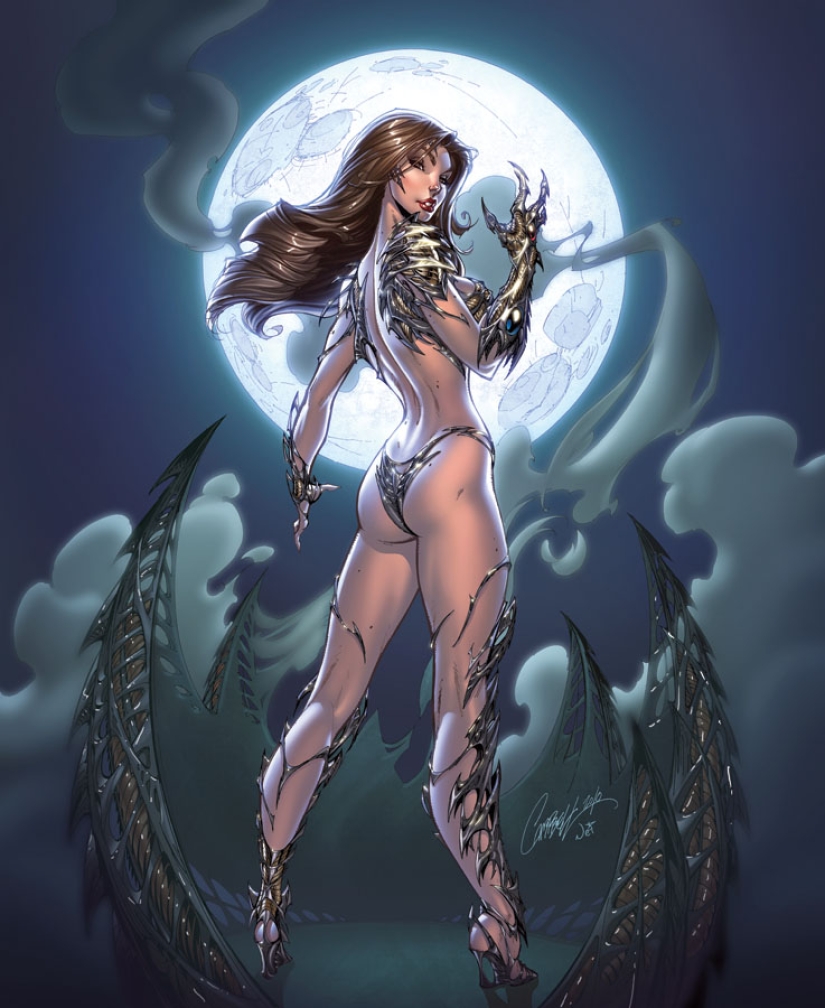 Captivating illustrations by comic master Nea Ruffino