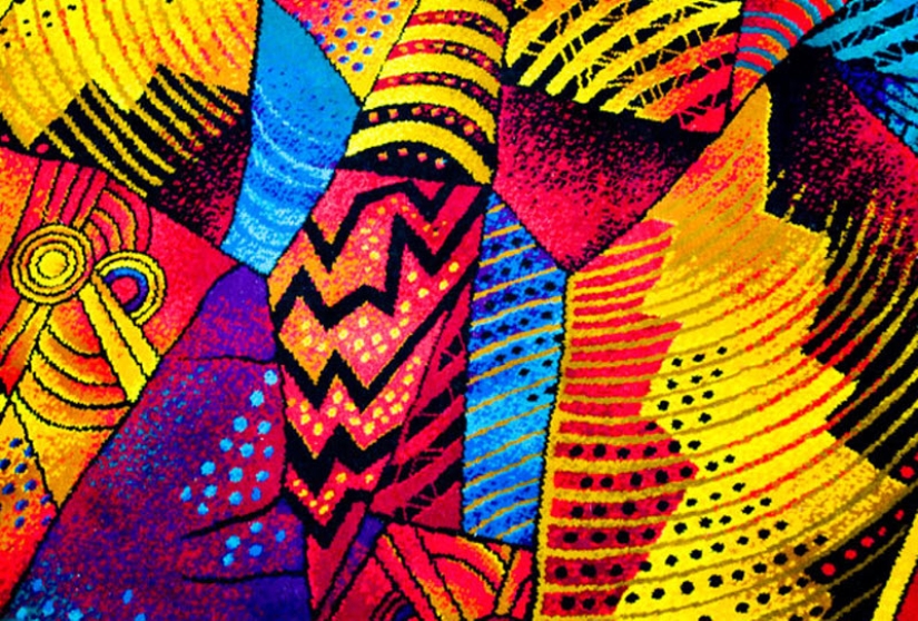 Carpets in the casino