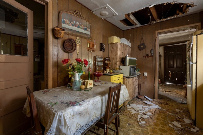 Casa abandonada de la familia Smith en Georgia