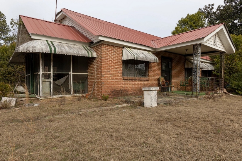 Casa abandonada de la familia Smith en Georgia