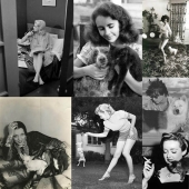 Celebrities with their four-legged pets