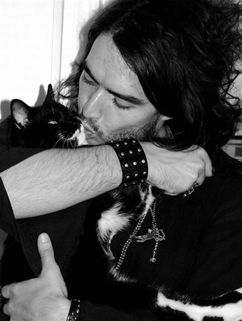 Celebrities with their four-legged pets