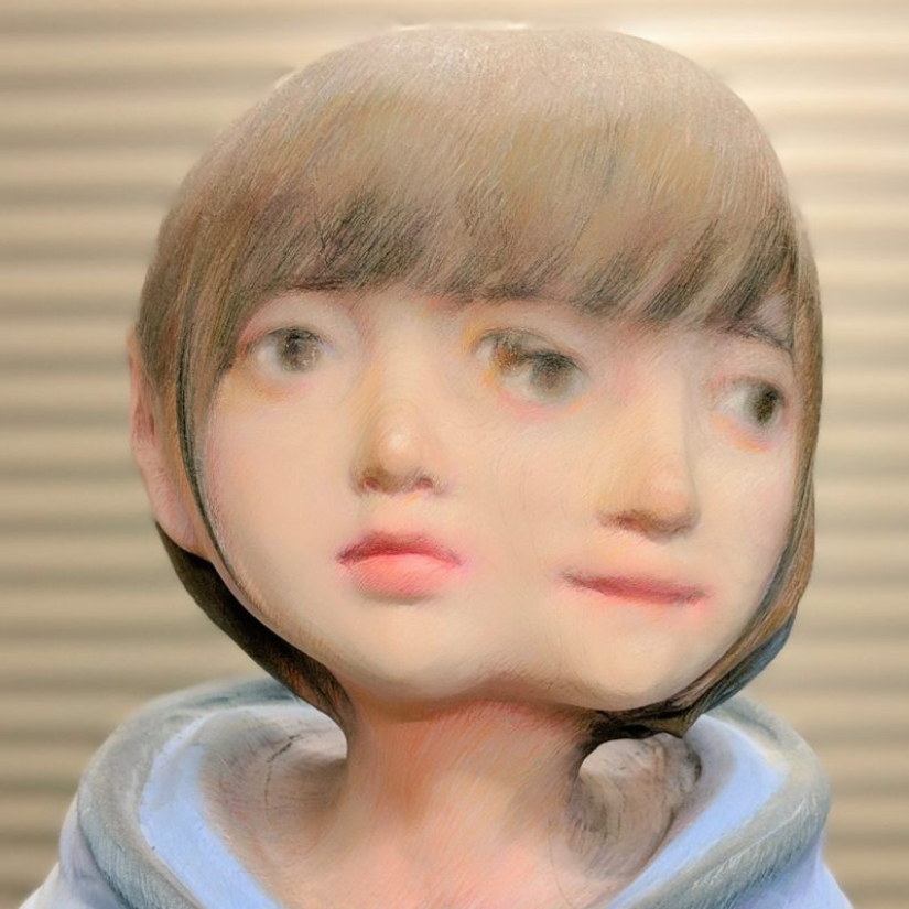 Changeable mood wooden sculptures Yoshitoshi Kanemaki