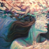 Chica en el agua: el verano de pinturas de un artista de California Isabelle Emrich Chica en el agua: el verano de pinturas de un artista de California Isabelle Emrich