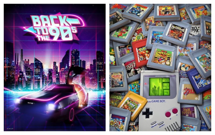 Children of the 90s: the artist displays in his works the nostalgia of old video games Children of the 90s: the artist displays in his works the nostalgia of old video games