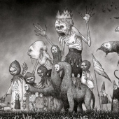 Children's nightmares in the drawings of horror master John Mortensen