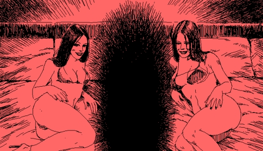 Children's and adult nightmares in pixel art Uno Moralez