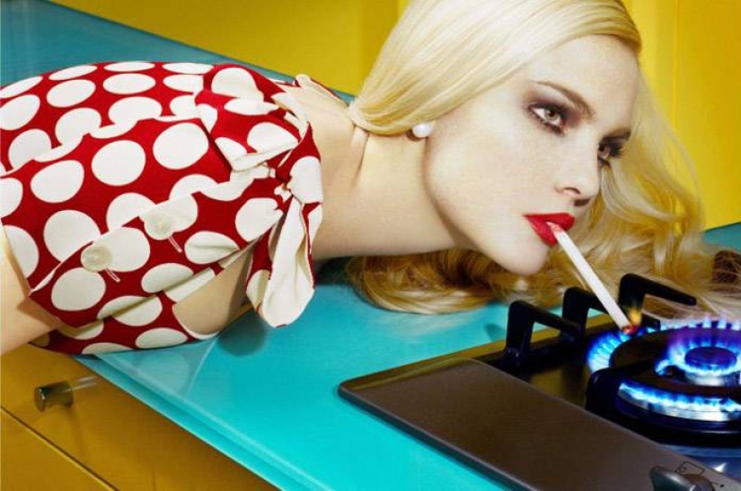 Cinematic stories from the Suburbs by Miles Aldridge and Todd Hido