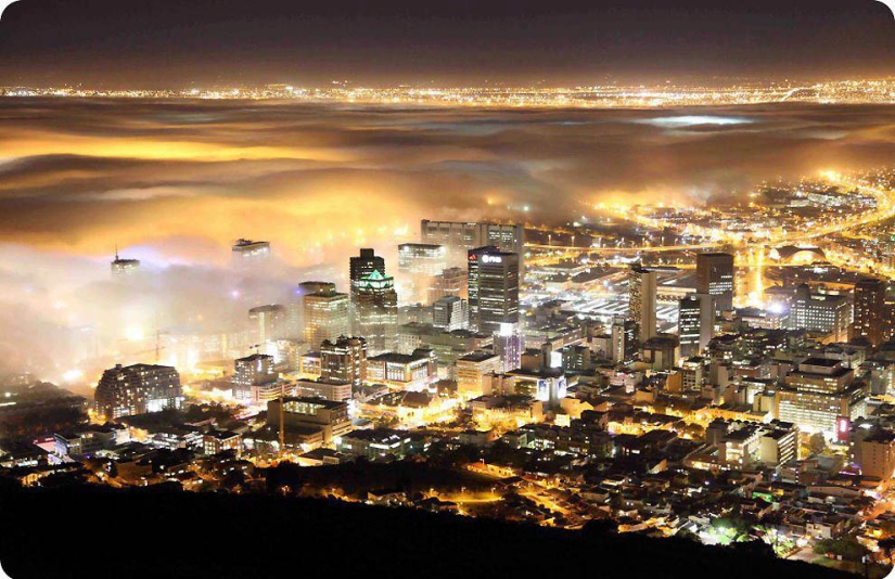 Ciudades envueltas en niebla Ciudades envueltas en niebla