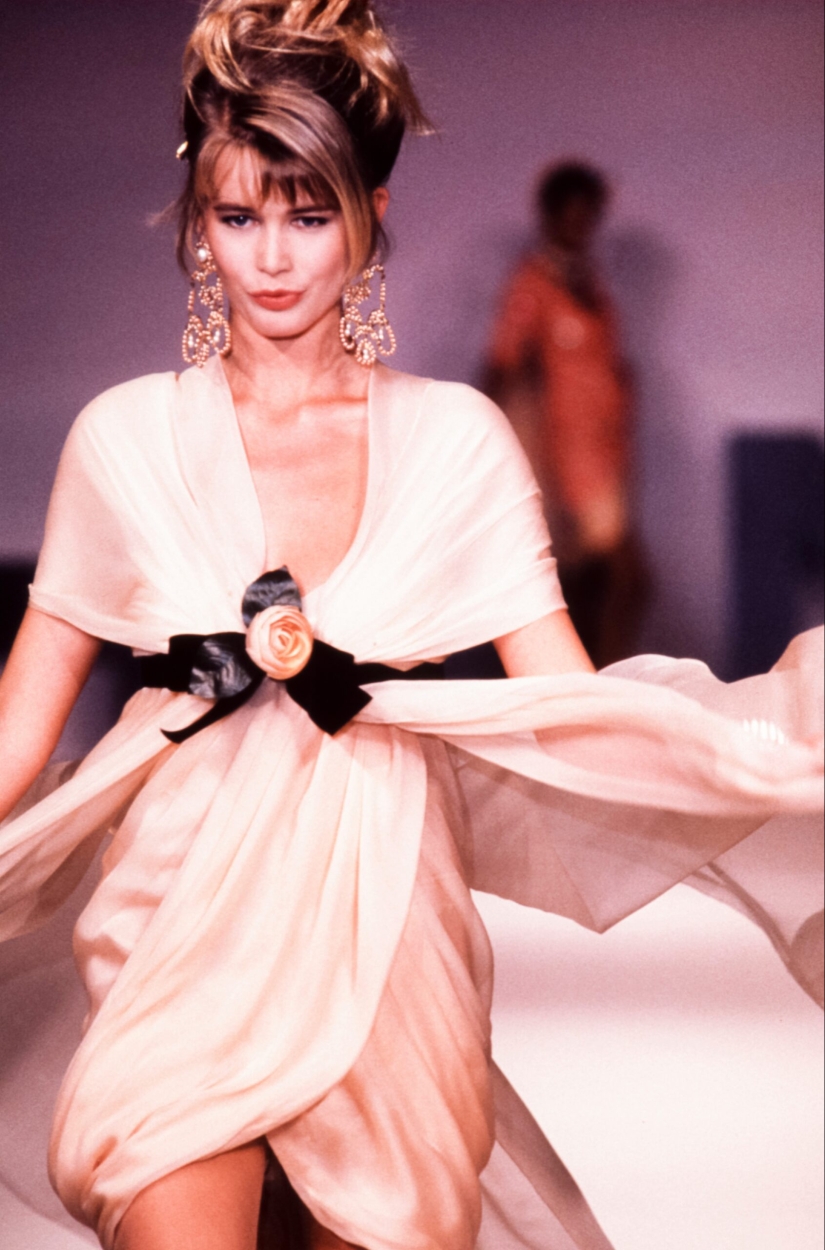 Claudia Schiffer is the "good girl" of the fashion industry