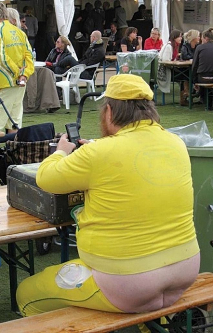 "Clothing by size? You didn't hear it!» "Clothing by size? You didn't hear it!»