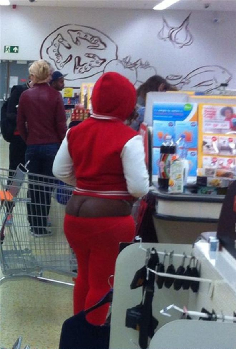 "Clothing by size? You didn't hear it!» "Clothing by size? You didn't hear it!»