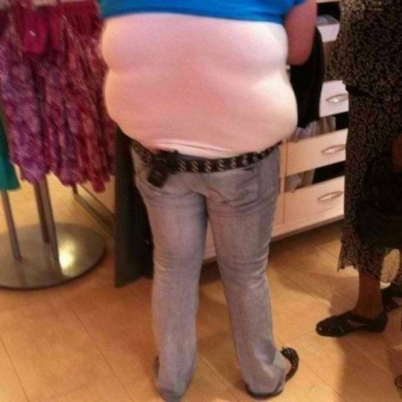 "Clothing by size? You didn't hear it!» "Clothing by size? You didn't hear it!»