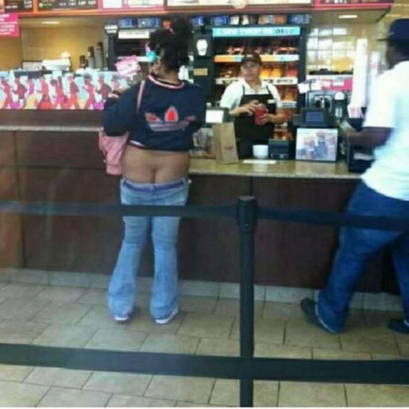 "Clothing by size? You didn't hear it!» "Clothing by size? You didn't hear it!»