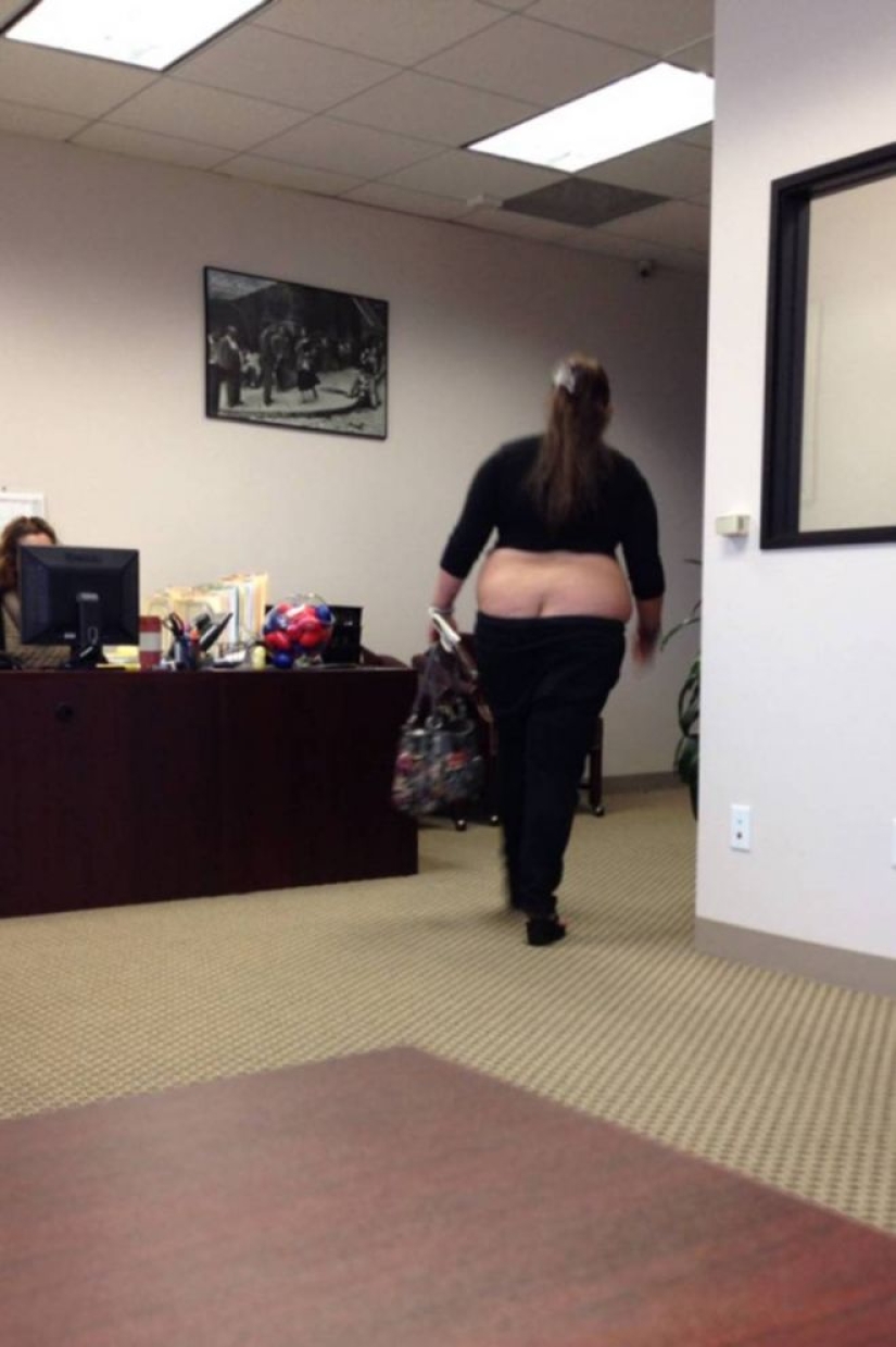 "Clothing by size? You didn't hear it!» "Clothing by size? You didn't hear it!»