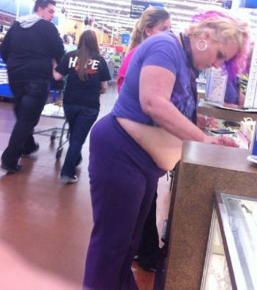 "Clothing by size? You didn't hear it!» "Clothing by size? You didn't hear it!»