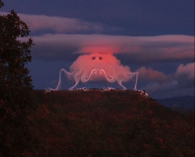 Clouds From Vorja Sánchez’s “Interventions” Appear Like Giant Ghosts In Rural Landscapes Clouds From Vorja Sánchez’s “Interventions” Appear Like Giant Ghosts In Rural Landscapes