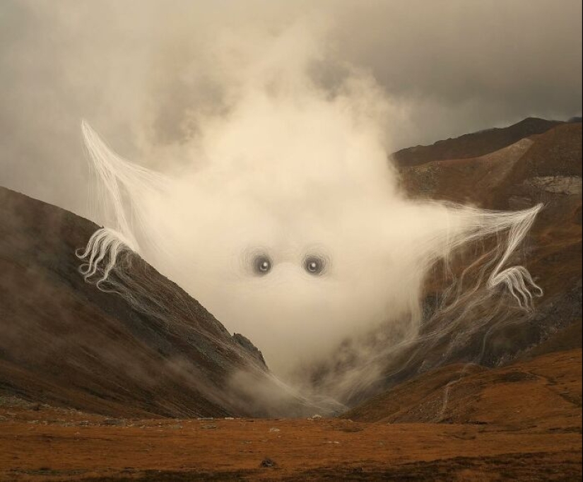 Clouds From Vorja Sánchez’s “Interventions” Appear Like Giant Ghosts In Rural Landscapes Clouds From Vorja Sánchez’s “Interventions” Appear Like Giant Ghosts In Rural Landscapes