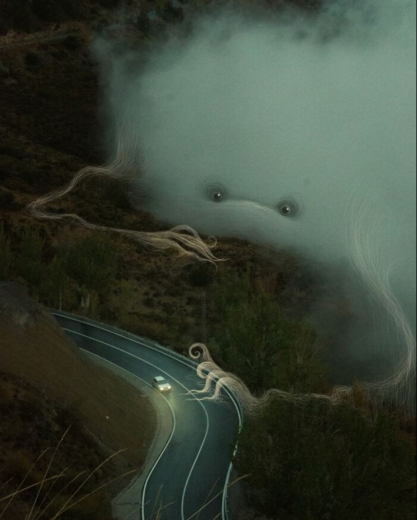 Clouds From Vorja Sánchez’s “Interventions” Appear Like Giant Ghosts In Rural Landscapes Clouds From Vorja Sánchez’s “Interventions” Appear Like Giant Ghosts In Rural Landscapes