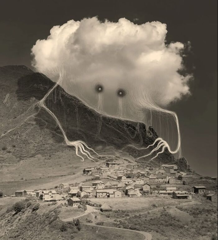 Clouds From Vorja Sánchez’s “Interventions” Appear Like Giant Ghosts In Rural Landscapes Clouds From Vorja Sánchez’s “Interventions” Appear Like Giant Ghosts In Rural Landscapes