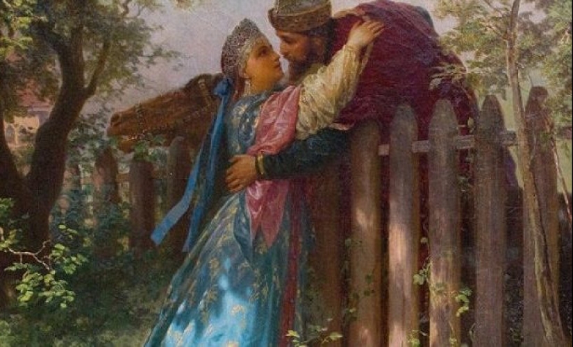 Cómo en Rusia había una costumbre de besar en los labios