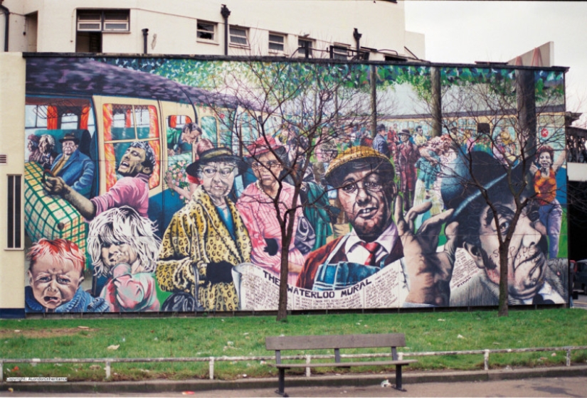 Cómo era Londres antes de Banksy: Street art de los 80