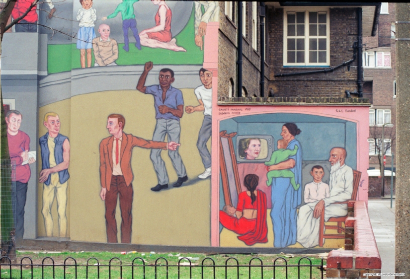 Cómo era Londres antes de Banksy: Street art de los 80