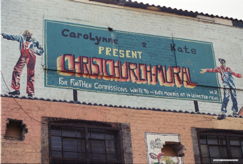 Cómo era Londres antes de Banksy: Street art de los 80