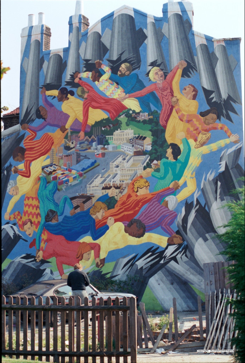 Cómo era Londres antes de Banksy: Street art de los 80