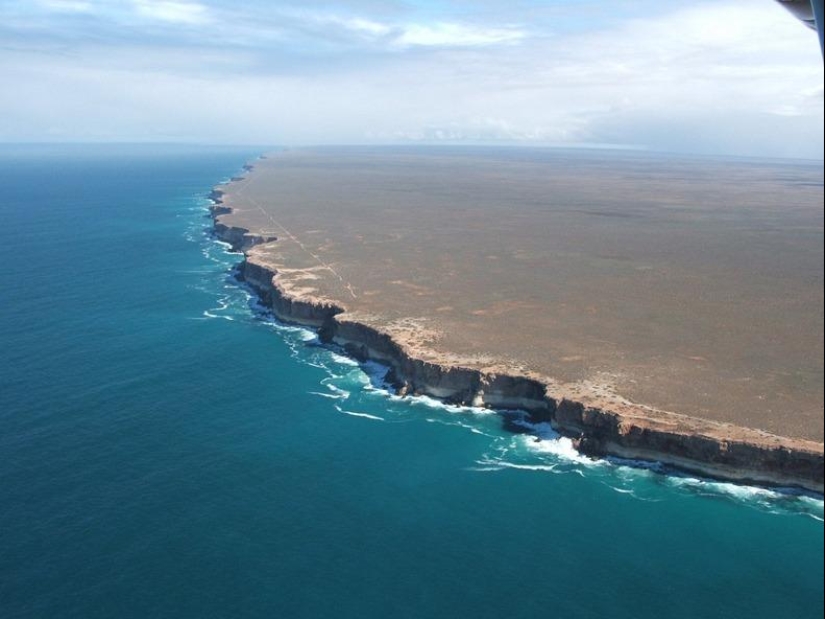 Cómo es el borde de la tierra