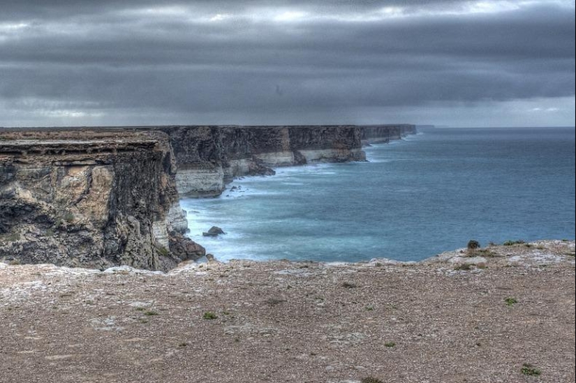 Cómo es el borde de la tierra