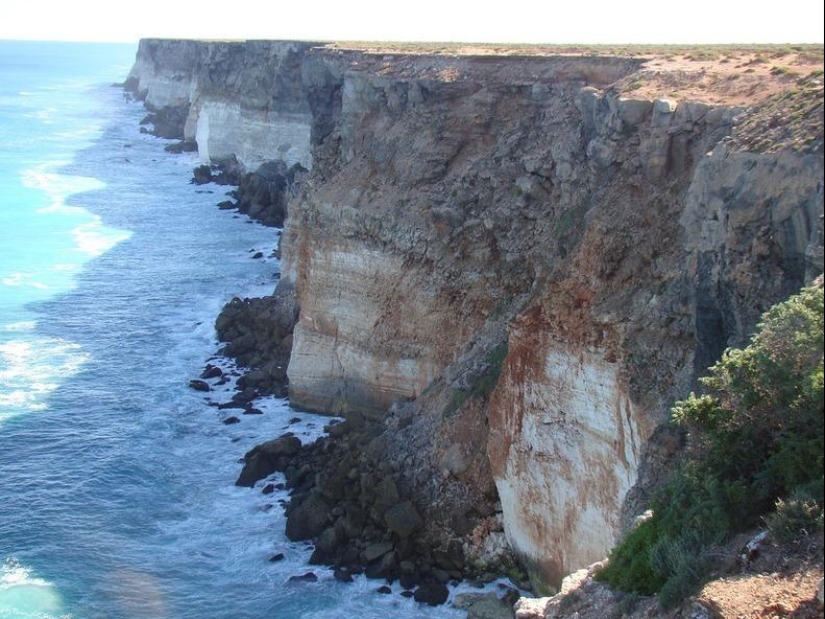 Cómo es el borde de la tierra