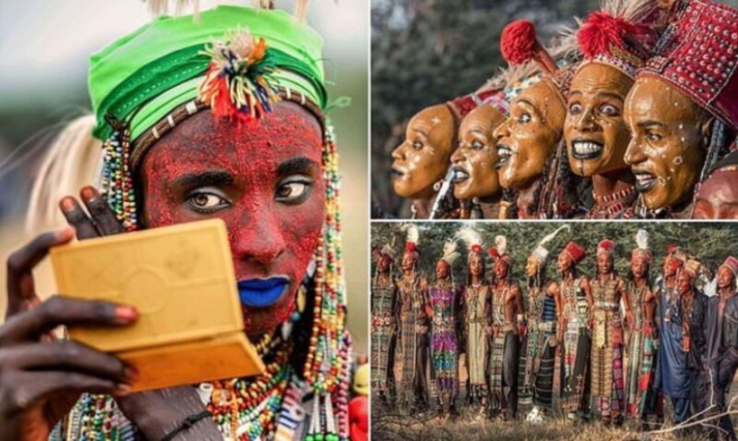 ¿Cómo es un concurso de belleza entre los hombres de la tribu de los wodaabe, que juzgar a los adolescentes