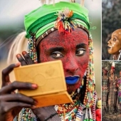 ¿Cómo es un concurso de belleza entre los hombres de la tribu de los wodaabe, que juzgar a los adolescentes